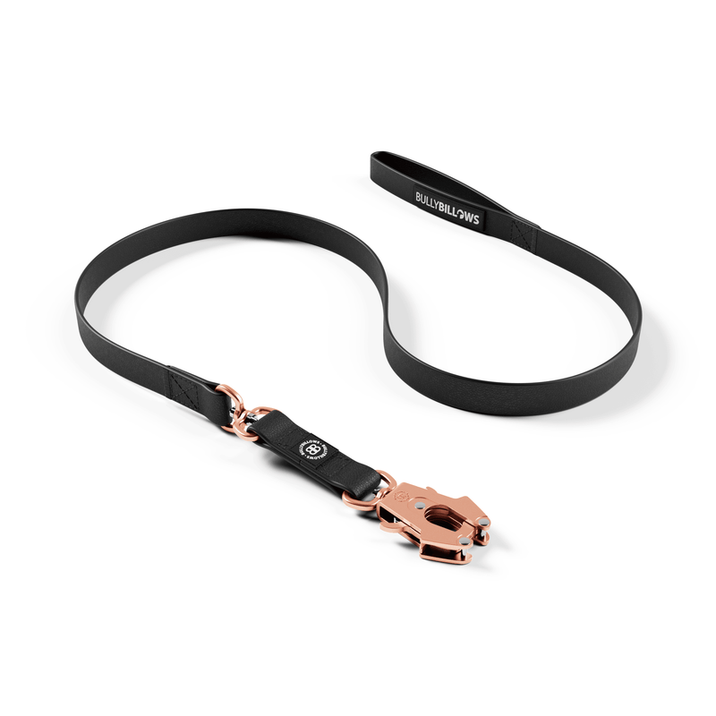 BULLYBILLOWS 1.4M BILLOWTHANE SWIVEL LEADS | WATERPROOF- ROSE GOLD